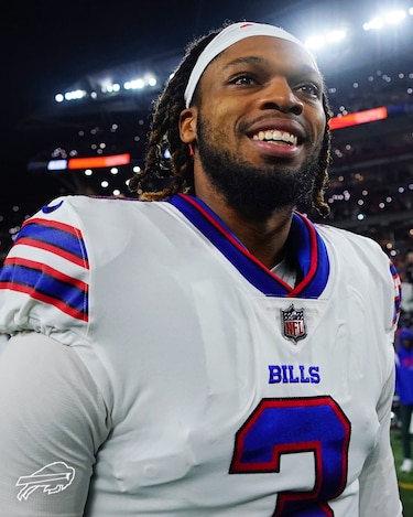 Damar Hamlin, de los Bills, quien sufrió un paro cardíaco, jugará ante los Colts el sábado