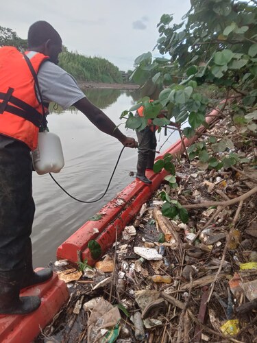 Wanda Díaz recolectó 2 mil 500 libras de plástico en cinco días