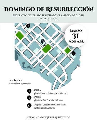 Conozca la programación de la Semana Santa 2024 en el Casco Antiguo