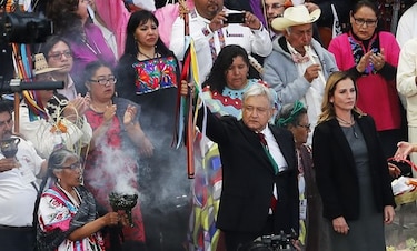 'Limpia' prehispánica marca comienzo de gobierno de López Obrador