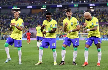 Brasil bailó a Corea del Sur y se enfrentará a Croacia en la siguiente ronda
