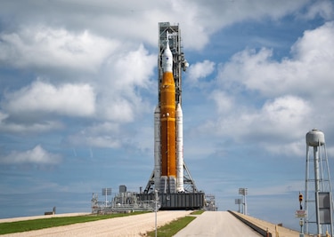 La NASA probará ‘reparaciones’ al cohete SLS antes del despegue de Artemis I
