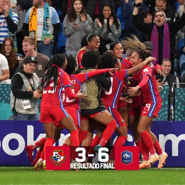Panamá se despide del Mundial Femenino marcando tres goles ante Francia