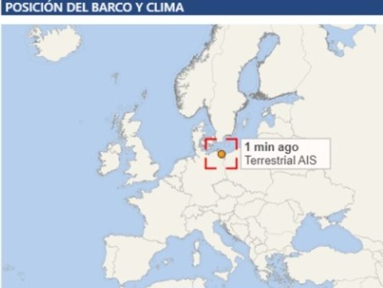 Petrolero ruso con bandera panameña es confiscado y trasladado a fondeadero por Alemania