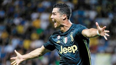 Cristiano Ronaldo vuelve a marcar en la liga con Juventus