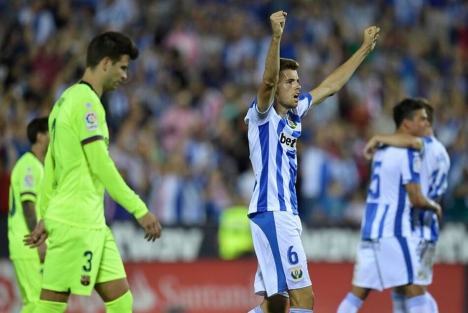 Barcelona cae en Leganés