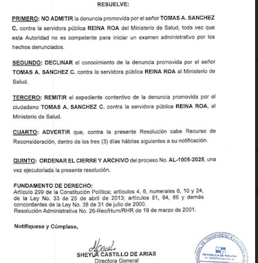 Denuncia contra directora del Minsa por su postura contra los vapeadores no es admitida