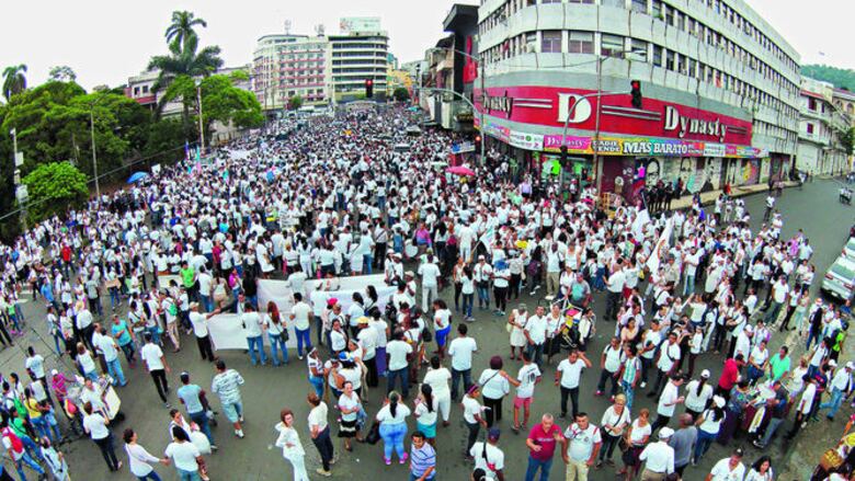 Marcha por la familia