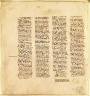 El ‘Codex Sinaiticus’ en internet