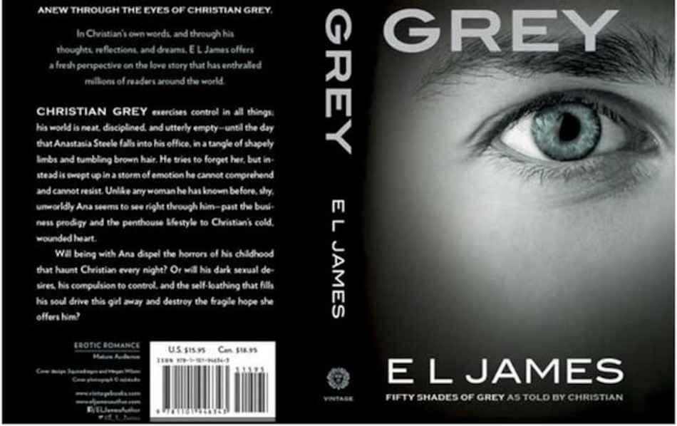 Cuarta novela de 'Cincuenta sombras' sale el 18 de junio