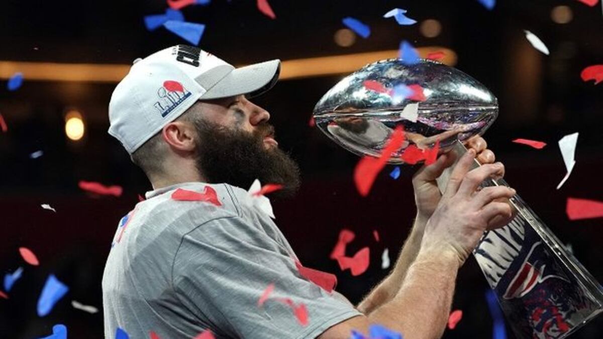 Festejo de los campeones.