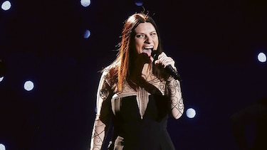 La cantante italiana Laura Pausini triunfó en el istmo