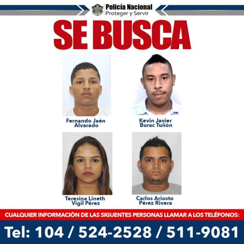 La Policía ofrece recompensa por presuntos cabecillas de red criminal; se busca a la hermana de un diputado