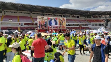 El Papa se despide de Panamá