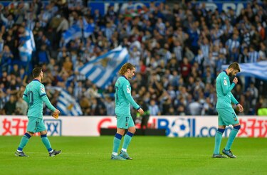Barcelona empata ante la Real Sociedad y deja el liderato en manos del Real Madrid