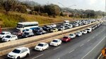 Alrededor de 56 mil vehículos han viajado al interior del país