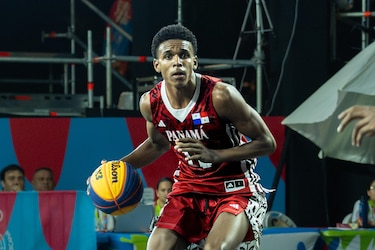 Triunfo ante Guyana mantiene a Panamá con vida en el basket 3x3 masculino de los Juegos