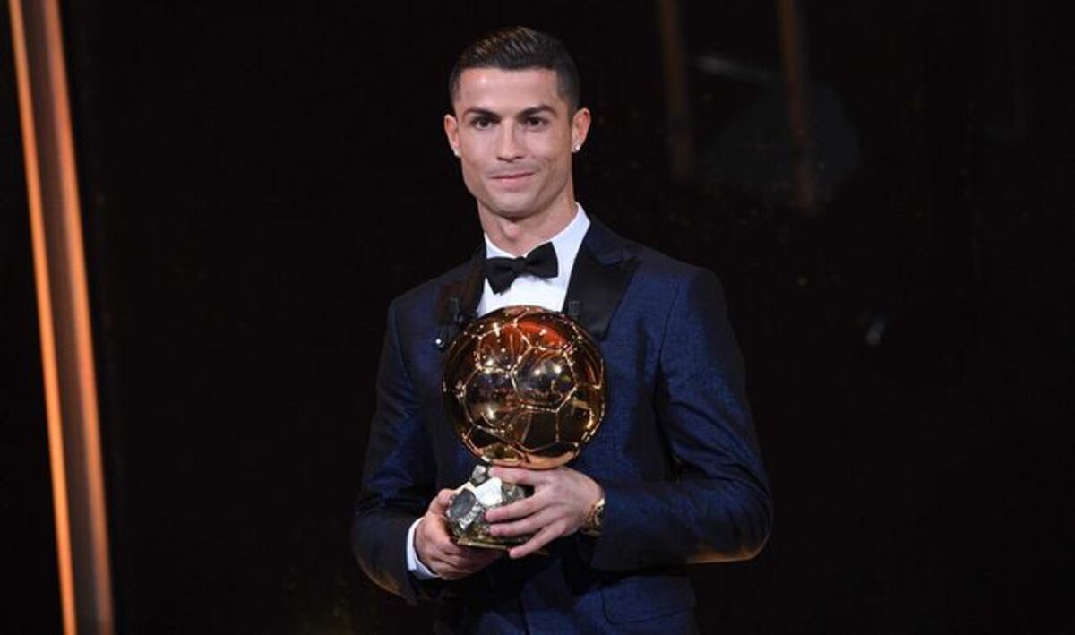 Cristiano Ronaldo gana su quinto Balón de Oro