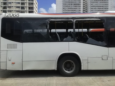 Más de un acto vandálico diario en vehículos de Mi Bus: inseguridad que no cesa