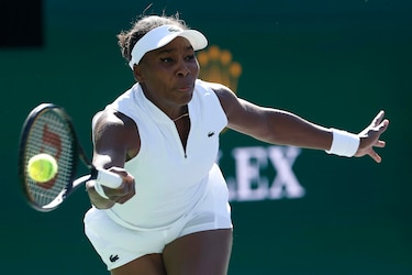 Venus Williams cae en Indian Wells en aniversario de su debut
