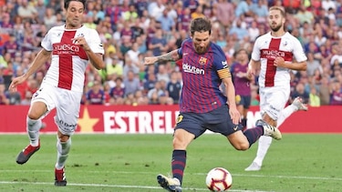 Barcelona propinó la primera goleada de la temporada
