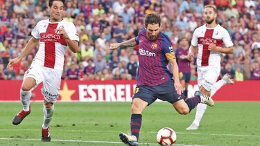 Barcelona propinó la primera goleada de la temporada