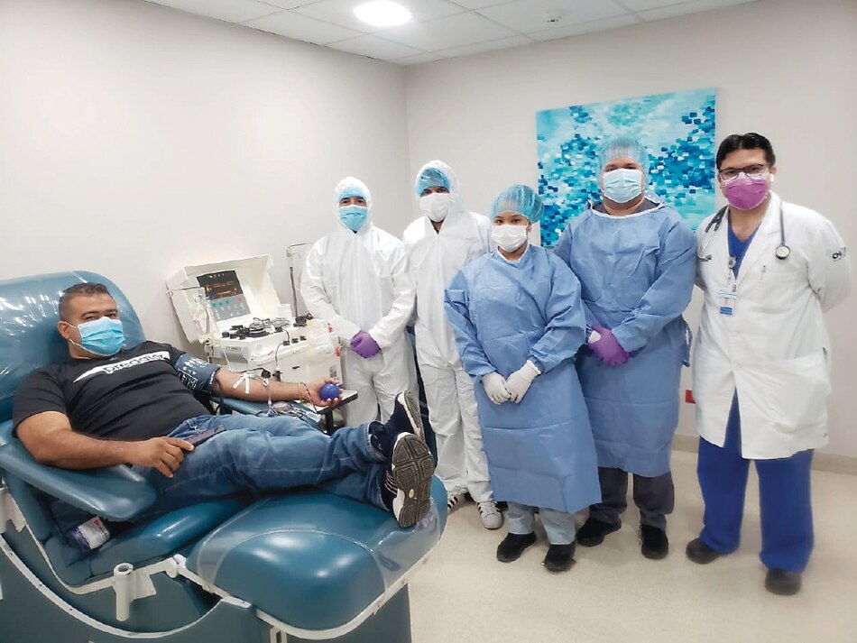 Hospital Paitilla opta por tratamiento con plasma