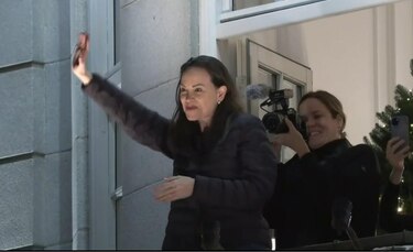 María Corina Machado en Oslo: el saludo a sus seguidores y las expectativas tras el Nobel