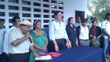 Gobierno firma acuerdo con autoridades comarcales y Genisa se retira del proyecto