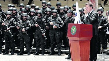 Gobierno desplaza a grupo élite contra la delincuencia