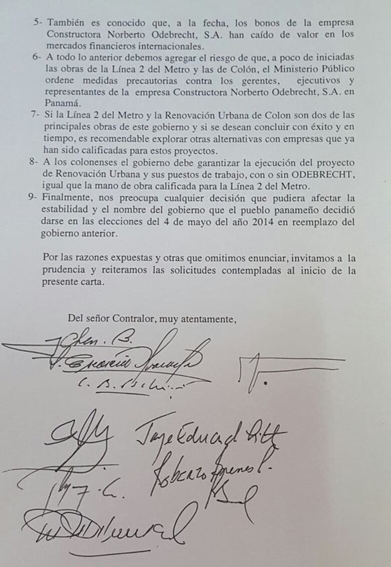 Las advertencias sobre Odebrecht