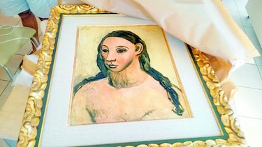 Obra de Picasso llegó a España