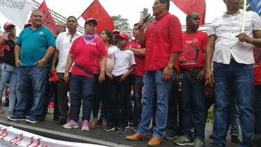 Saúl Méndez cierra campaña con los trabajadores