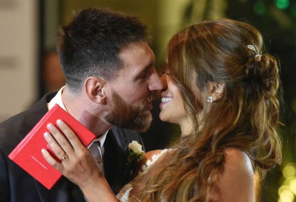 Messi dijo: 'Sí quiero' y se convirtió en esposo de Antonella Roccuzzo
