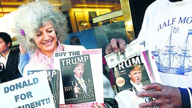 La pluma de Donald Trump