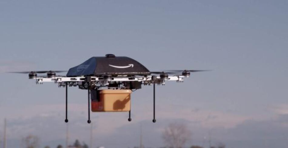 Amazon planea usar minidrones para envíos a domicilio