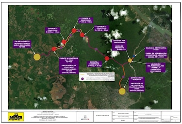 Avanza reunión técnica para el proyecto de carretera entre la vía Centenario y Nuevo Emperador