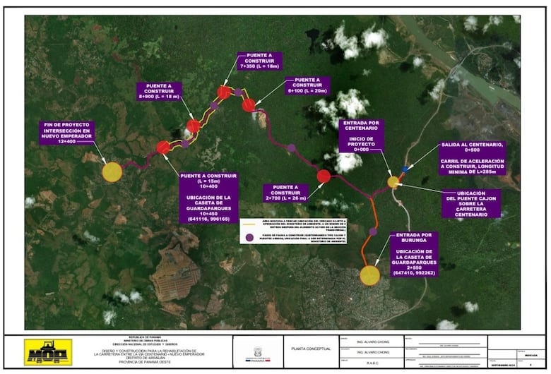 La carretera Forestal-Centenario, la expectativa de los residentes de Panamá Oeste