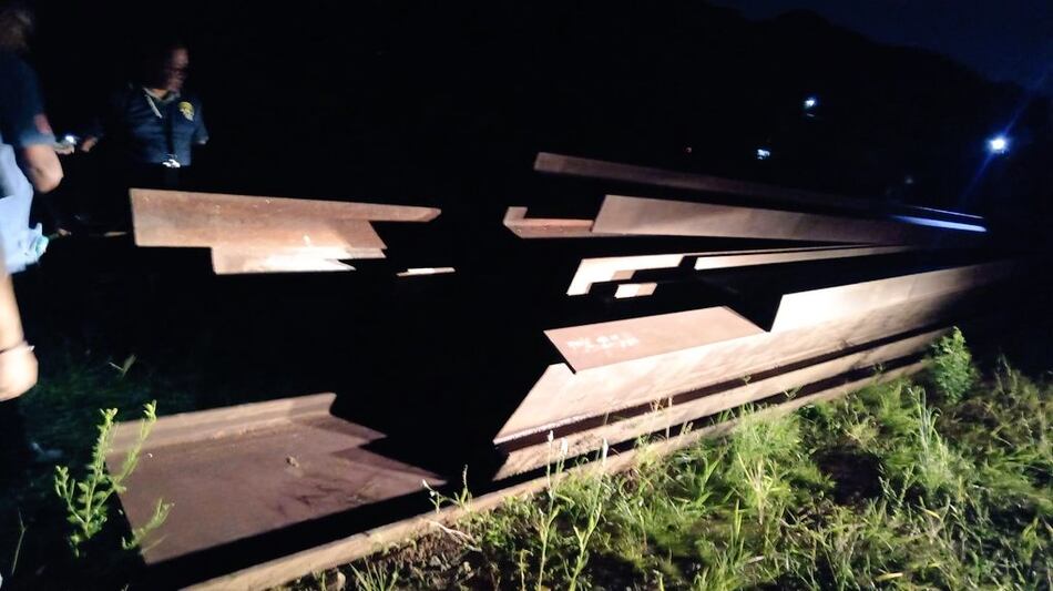 Ministerio Público realiza allanamientos por hallazgo de varias vigas