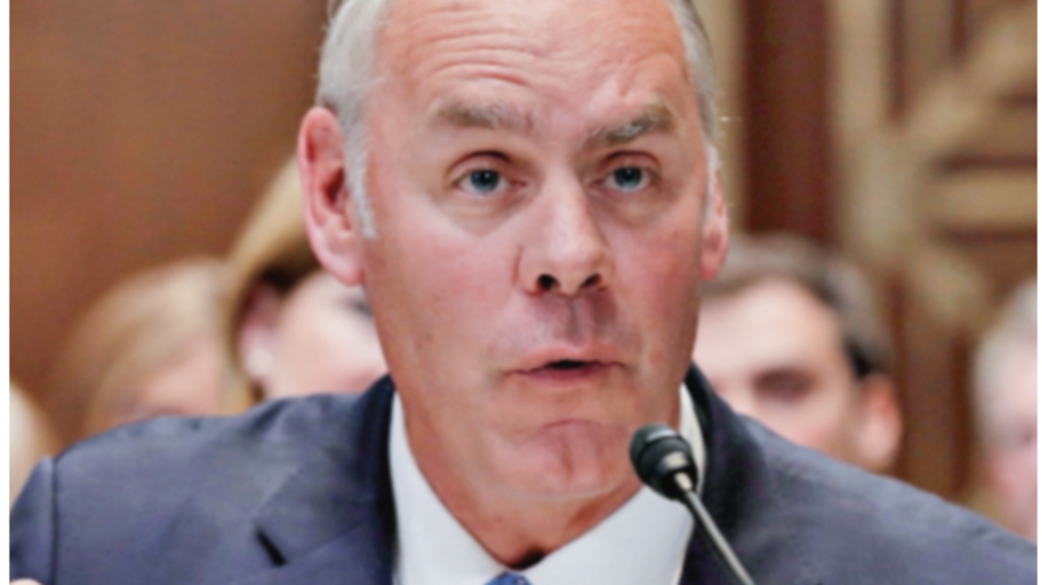 Donald Trump anuncia salida del secretario del Interior Ryan Zinke