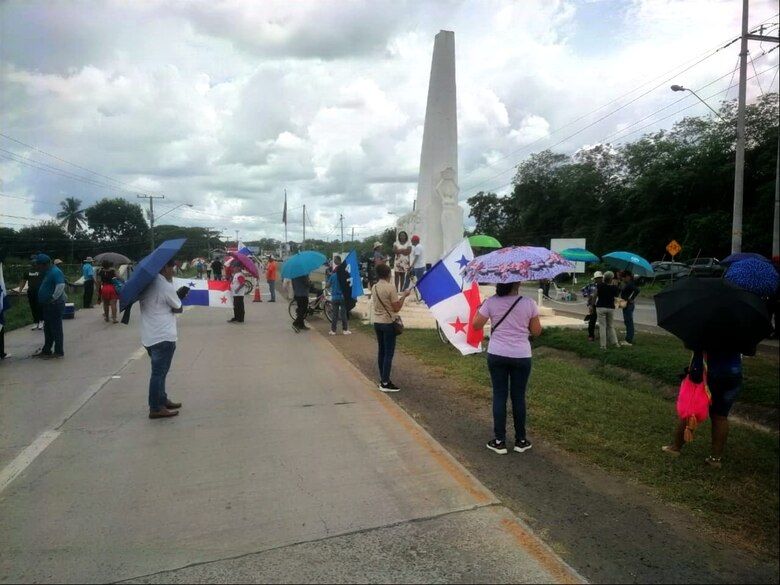 Contrato minero: persisten los cierres en Colón, Veraguas y Chiriquí
