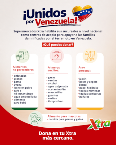 Evite fraudes. Conozca los centros de acopio y cuentas oficiales de ayuda para Venezuela