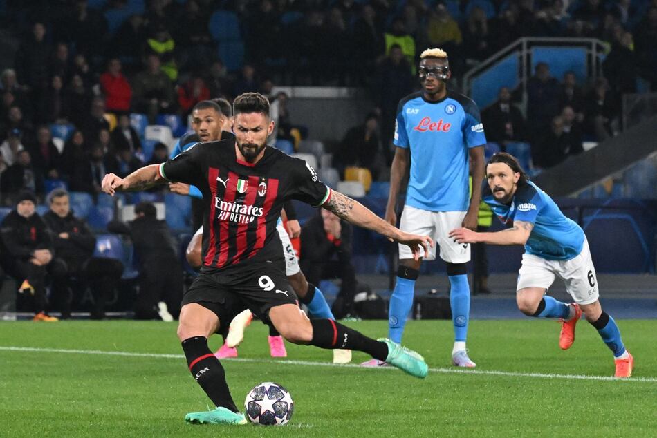 El Milan aparta al Napoli de su sueño en la Champions