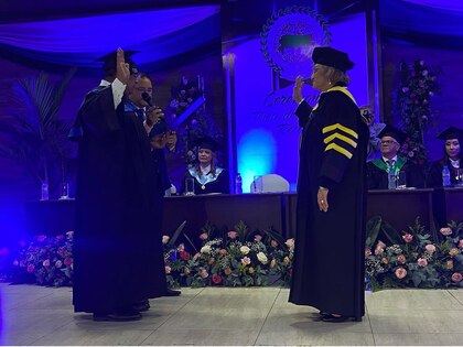 Etelvina de Bonagas asume su tercer mandato en la Unachi y envía mensaje a sus críticos