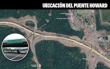 El MOP habilitó el puente de Howard en ambos sentidos