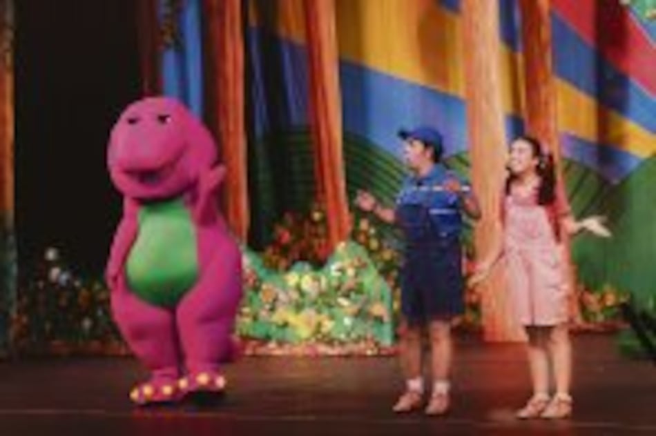Función musical con Barney