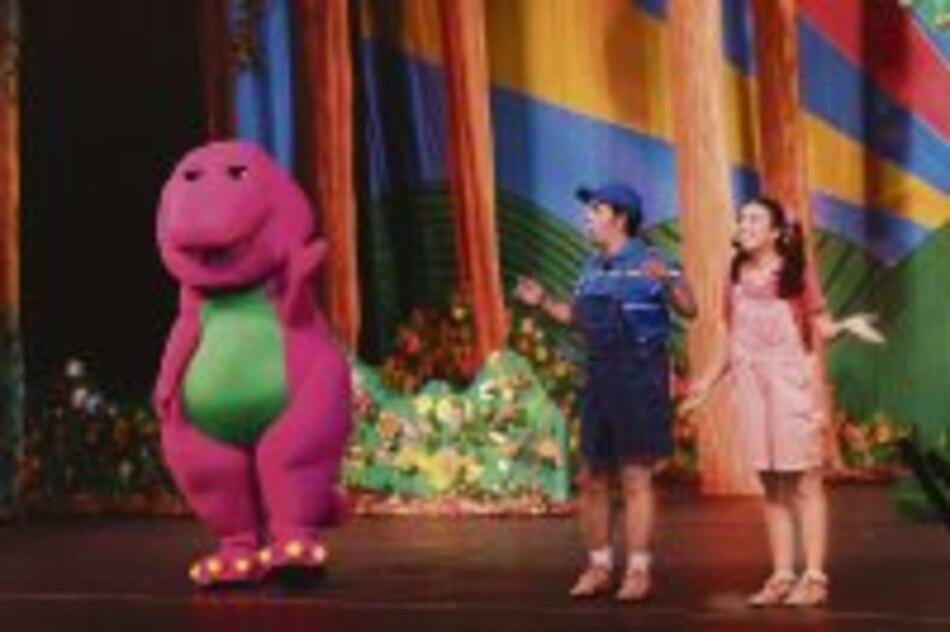 Función musical con Barney