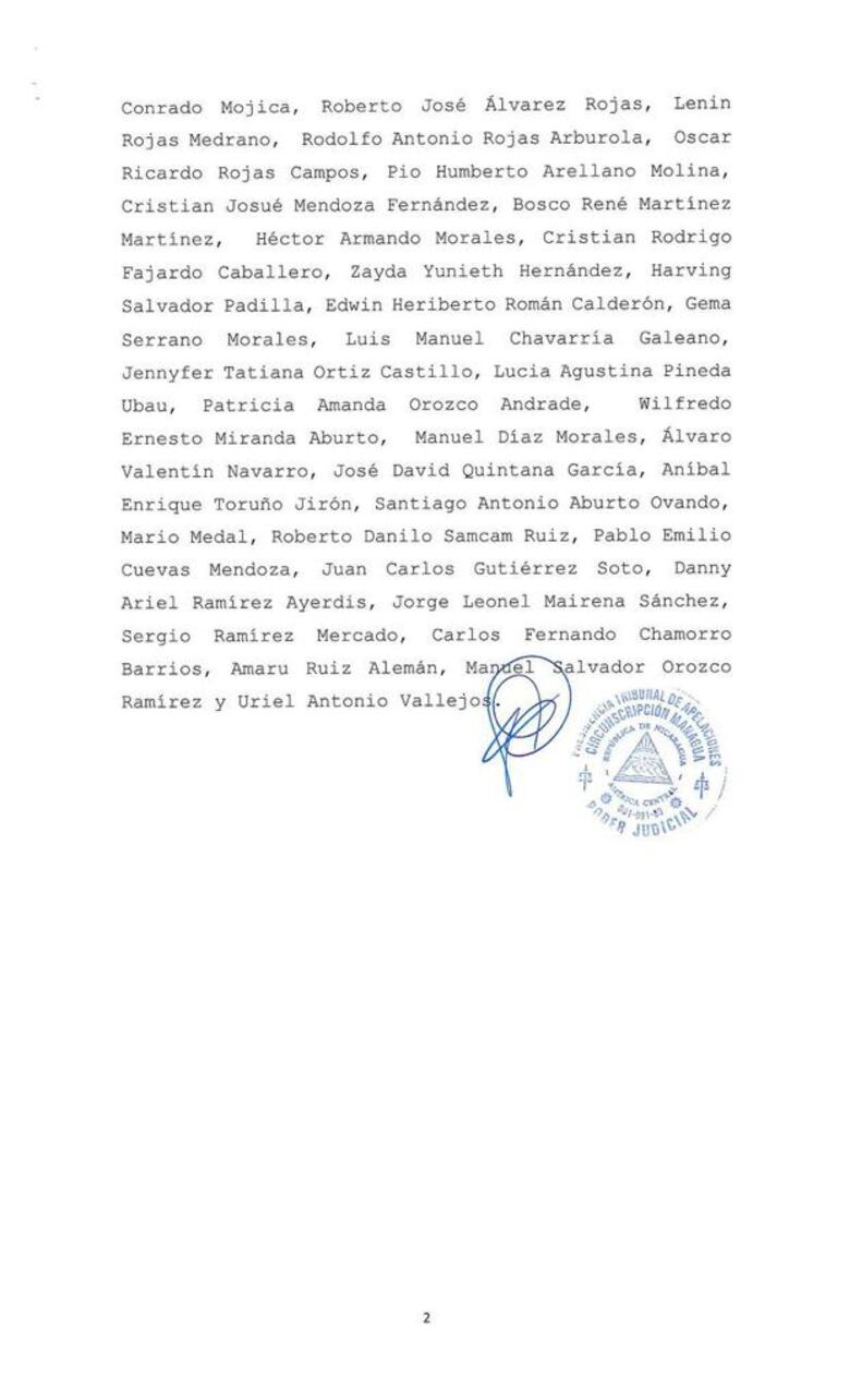 Nicaragua retira la nacionalidad a Sergio Ramírez, Gioconda Belli y a 92 personas más