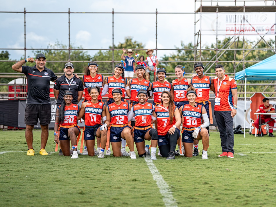 Panamá clasifica al Mundial de Flag Football por partida doble