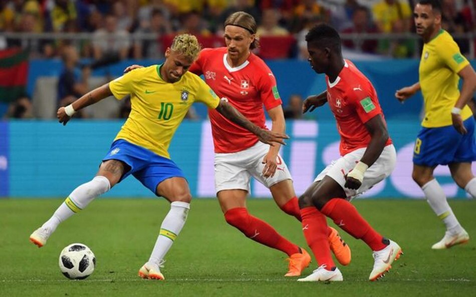 Una incansable Suiza le arranca el empate a Brasil